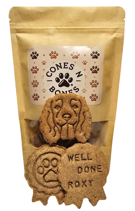 Well done Celebration - Peanut Butter & Banana Dog Biscuits