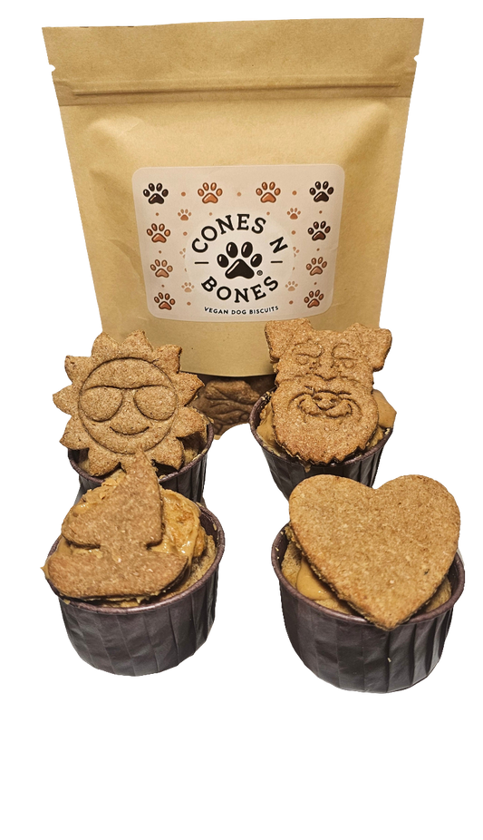 My first Holiday - Peanut Butter and Banana Cup Cakes