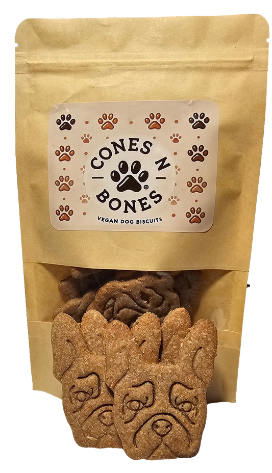 French Bulldog - Peanut Butter & Banana Biscuits