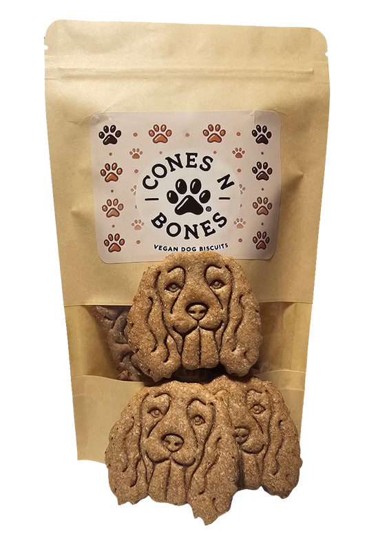 Cocker Spaniel - Peanut Butter & Banana Biscuits