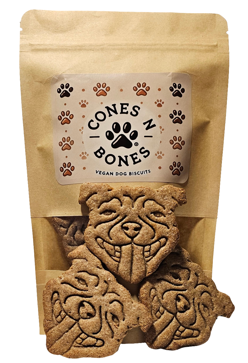 Staffordshire Bull Terrier - Peanut Butter & Banana Biscuits