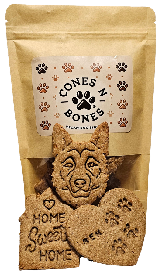 Home Sweet Home Biscuits - Peanut Butter & Banana Dog Biscuits